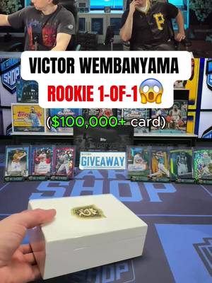 WE MADE HISTORY😱 🔥 #victorwembanyama #nbaplayoffs #nbacards #topps #basketballcards #sportscards #cardpull #1of1