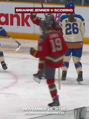 Back of the net hates to see Brianne coming 😮‍💨 PWHL Hamilton's historic first signing just loves to score. #pwhl #goal #hockey #hamilton 