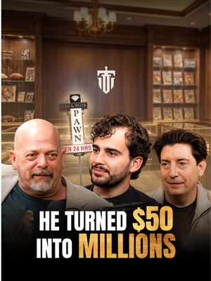 Rick Harrison has spent decades buying, selling, and collecting some incredible items. On this episode of Treasure Hunters, he shares how he got started and what he’s most passionate about collecting today. He also reflects on some of the key moments that shaped his journey. Now live on YouTube, Spotify and Apple Podcasts 👀 #collectibles #collector #rickharrison #pawnstars 