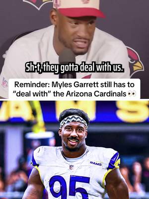 Arizona Cardinals LB Mack Wilson said the Los Angeles Rams still have to “deal with” them even after acquiring Myles Garrett 🍿 (🎥: NFL, Arizona Cardinals) #nfl #football #cardinals #rams #mylesgarrett 