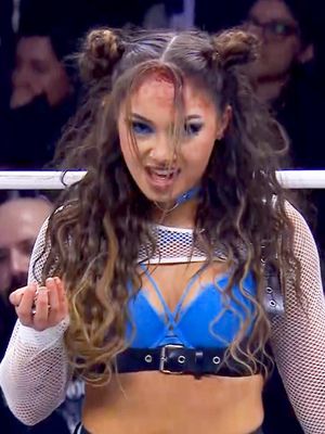 Relive the absolute chaos of the STREET FIGHT between Julia Hart & Skye Blue and Kris Statlander & Willow Nightingale from #AEWRampage in 2024! 🤯