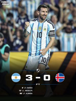 😎🇦🇷 𝐋𝐈𝐎𝐍𝐄𝐋 𝐌𝐄𝐒𝐒𝐈 𝐂𝐎𝐌𝐄𝐒 𝐈𝐍 𝐀𝐍𝐃 𝐒𝐂𝐎𝐑𝐄𝐒 𝐅𝐎𝐑 𝐀𝐑𝐆𝐄𝐍𝐓𝐈𝐍𝐀… 𝐘𝐄𝐒, 𝐖𝐎𝐑𝐋𝐃 𝐂𝐔𝐏 𝐈𝐒 𝐂𝐎𝐌𝐈𝐍𝐆! 🏆🤩 Messi delivers a 𝐩𝐞𝐫𝐟𝐞𝐜𝐭 𝐩𝐞𝐧𝐚𝐥𝐭𝐲 to return from injury 🔋👌🏼 #Messi #WorldCup #Argentina