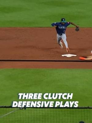 bliss 🧘 & wisdom 🧠 #baseball #MLB #highlight #mariners #defense