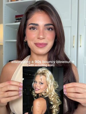 I FINALLY got it!!! 🥹😍 What do we think?! I think the new @Gisou Honey Gloss Collagen Drops did the trick.. #90sblowout #gisoupartner