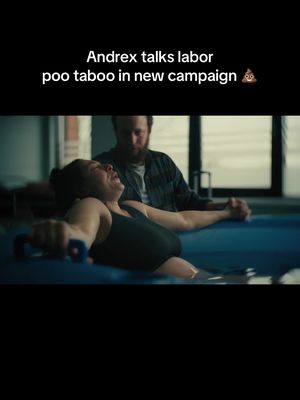 75% of women fear pooping during labor 💩 Andrex’s new work, “Push Like You’re Pooing,” is aimed at dismantling the stigma around labour poos. The campaign shows that if it does happen, it’s a sign that the right muscles are working to deliver a baby. #pregnancy #labor #stigma #women #labourstory 