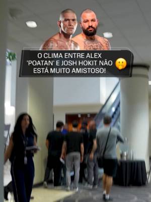 EITA! A tensão está no ar nesta semana! 👀 Alex Pereira e Josh Hokit ficaram frente a frente pela primeira vez desde a coletiva de imprensa, e o clima foi de provocação e muita tensão. 🥊😳🔥 🎥: TikTok/ufcanz #ESPNKnockOut #tiktokesportes