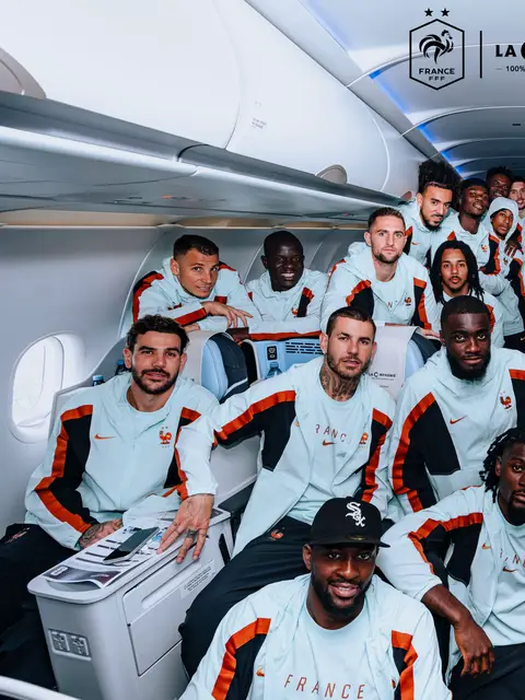 The team is ready to flight with La Compagnie, World Cup 26 kicks off here! 👋  #EquipeDeFrance #SportsTiktok #Football #WorldCup