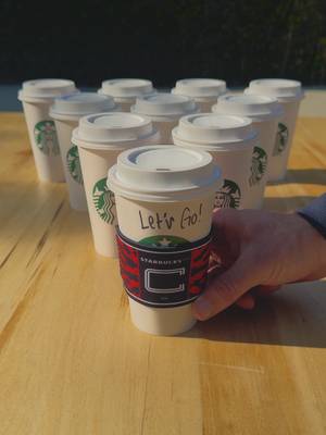 a cup fit to watch the cup ⚽ June 11, purchase any beverage and score a free limited‑edition U.S. cup sleeve. at participating stores, while supplies last.