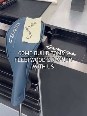 Hot off the press for Tommy Fleetwood. #Qi4D #TeamTaylorMade