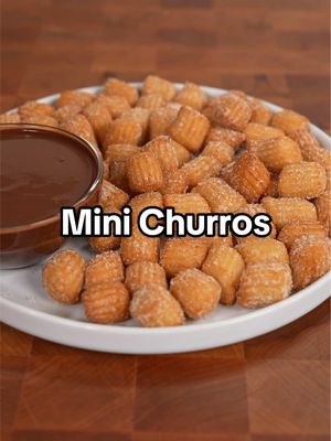 Mini Churros 🤤 #EasyRecipe 