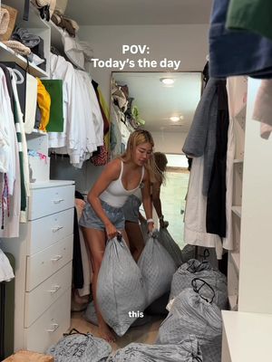 FEELS SO GOOD 😮‍💨  I purged heavily postpartum bc nothing fits me anymore and I finally listed them on @Vinted 🙌🏼 Lots of summer clothes, colorful workout sets, cover ups, and cute jeans in sizes XS and 25. I am excited for these pieces to get a second home and be loved again! Take this as your sign to clean out your closet and list items for sale! The relief is real!  Follow me on Vinted: @RRAYYME my listings are live! Check link in bio  #ad #closetpurge #closetsale 