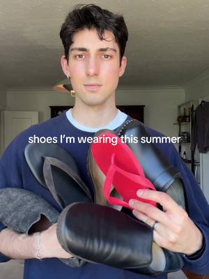 my summer shoe rotation #lemaire #flipflops #mensshoes #clogs 
