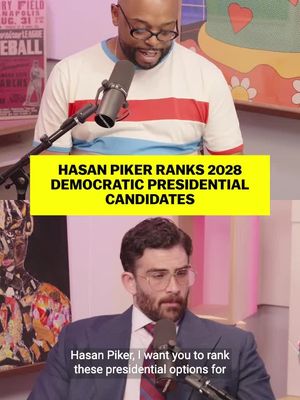 @hasandpiker, a left-wing political commentator known for causing controversy across the political spectrum, has a solid ranking of which Democrats he’d want to run for president in 2028. He explains his list to Vox’s Astead Herndon. #HasanPiker #2028Election #USPolitics #Democrats