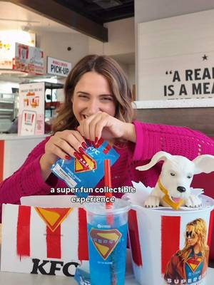 Available NOW! Hurry and get yours 🐾 #kfc_partner #supergirl @KFC @Supergirl  
