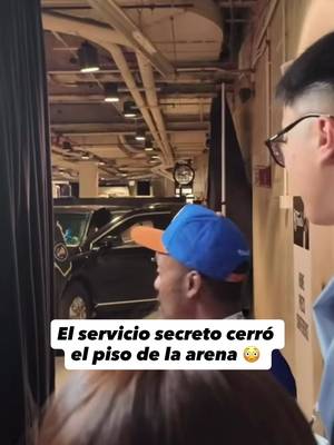 Donald Trump fue a la cancha y cerraron el piso del Madison Square Garden 😳 #NBA #deportes #TikTokDeportes #donaldtrump #nbafinals 