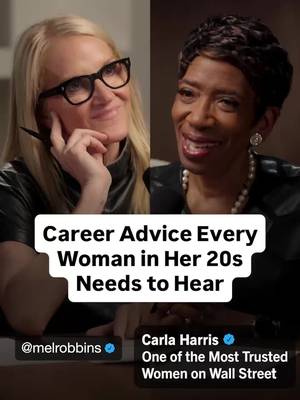 If you’re just starting out in your career, don’t underestimate what you bring to the table. Carla Harris is one of the most respected leaders on Wall Street, with 35 years advising professionals on how to show up with confidence and position themselves to win. @Carla Harris| Career Tips shares that one of the lessons she wishes she could tell her 25-year-old self is: Own your power. If you got the job, you already proved something. You showed intelligence, potential, the ability to connect and deliver. When you shrink yourself because you feel “green,” you give that power away. That’s when you get overlooked. On this episode of The Mel Robbins Podcast, Carla Harris breaks down how to own your power from day one and exactly which skills, what mindset, and what actions you need to take in 2026 to succeed at work so you can position yourself so you’re not waiting for someone else to “notice” your potential. 🎧”The Best Career Advice for Right Now: The New Rules of Work, Confidence, and Success” Listen on Spotify, Apple Podcasts, or YouTube - search “Mel Robbins Podcast Carla