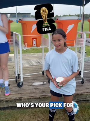No scrolling without dropping your World Cup winner 👇⚽️ We asked our IMG Academy campers for their picks. Now it's your turn. Who's taking home the trophy? 🏆 #IMGAcademy #sports #Soccer #futbol #worldcup 