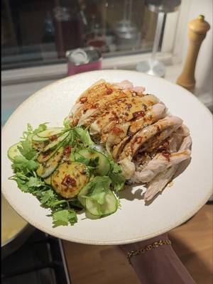 Chicken rice!