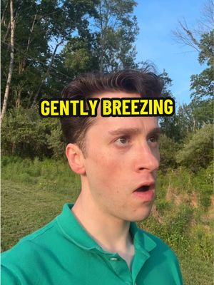 Gently breezing