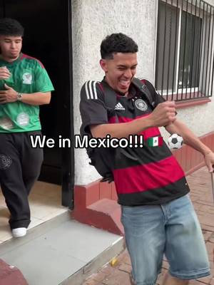Los Boyz just touched down in Mexico 🔥⚽️🇲🇽