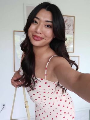 It’s a polkadot summer @Revolve #revolvepartner - #polkadotdress #summeroutfits 