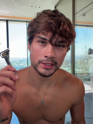 Shave with me 🪒 @BASED #skincare #skincaretips #grwm #model #hair 