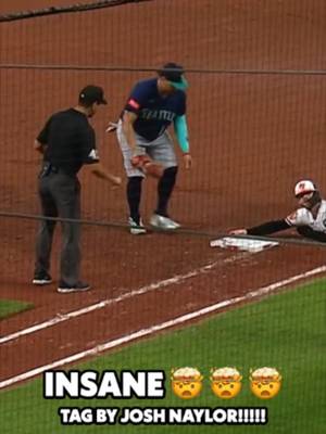 never seen a better tag in a baseball game #baseball #MLB #highlight #mariners #defense