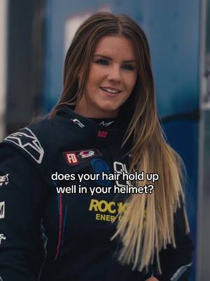 helmet hair isn’t for the weak 😅😭