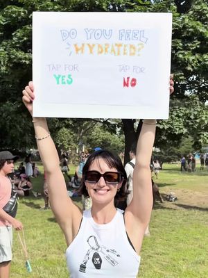 Did you feel hydrated at Gov Ball? #Electrolitatgovball