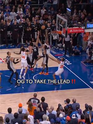 OG ANUNOBY GAME WINNING TIP IN 🤯🤯🤯 #newyorkknicks #nbaplayoffs #oganunoby 