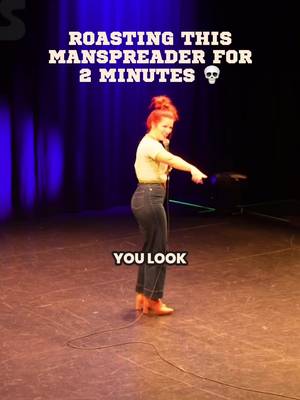 Take up more room, mate.  Fuck I love my job.  Would you sit in my front row?  . . . . #bronlewis #crowdwork #comedy #funny #fyp
