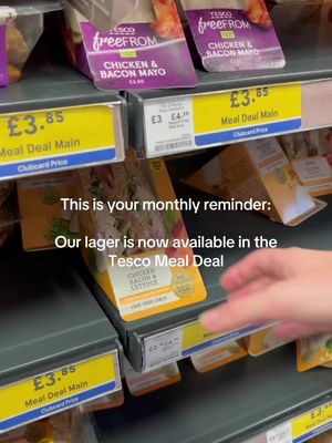 It’s gets louder the more you ignore the fact that our Beers are now in the Meal Deal. @Tesco  #mealdeal #tescomealdeal #beers #luckysaint