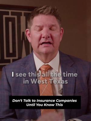 Most people think they're helping their case by being cooperative. Unfortunately, small mistakes after a crash can create challenges later when dealing with insurance adjusters. #PersonalInjuryAttorney #WestTexas #CarWreck #InsuranceDefense #TexasLaw