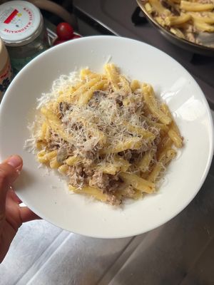 Porky pasta #パスタ#レシピ