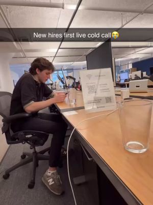 Bro got ripped in front of the entire office 