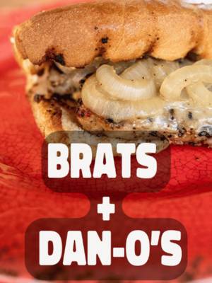 🌭🔥 Nothing beats a grilled brat loaded up with your favorite Dan-O's flavor. Perfectly grilled, piled into a toasted bun, and finished with the seasoning that takes it over the top. Simple, delicious, and made for summer. What Dan-O's seasoning are you putting on your brat?