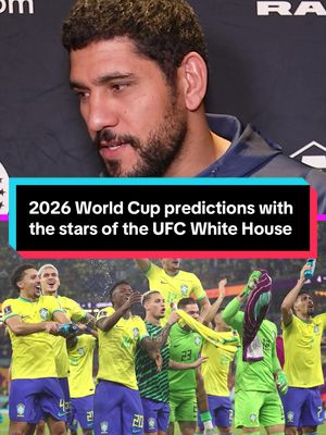 2026 World Cup predictions with the stars of the UFC White House 🧠⚽️ #UFCWhiteHouse | Sunday | Stream TNT Sports on HBO Max #UFC #MMA #Boxing #football 