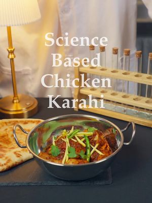 Pakistani Chicken Karahi Made according to science👨‍🔬 . Chicken karahi is one of my favourite dishes to cook and here we are making it according to science! No onion, no water, just the good stuff. Bohot mazadar!  . Full recipe on my Substack!  https://dumpedlingss.substack.com/p/science-based-pakistani-chicken-karahi  (Or Comment “Recipe” to be sent a direct link <3)  . #pakistani #chickenkarahi #karahi #pakistanifood 