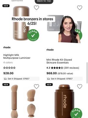 Rhode bronzers and highlighting milks finally in stores 6/25! #greenscreenvideo #rhode #newmakeup #rhodebronzer #rhodeskin @rhode skin 