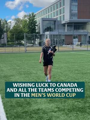 The Men's World Cup starts today! Good luck to Canada 🍁 and all the teams competing.