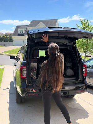 I will NOT be coming back pregnant this year, OK 🤭🤣 #packwithme #roadtrip #linemansrodeo #linemanswife #postpartum 