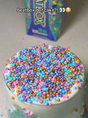 hmmm a lil sweet treat of some BeatBox dot cake 