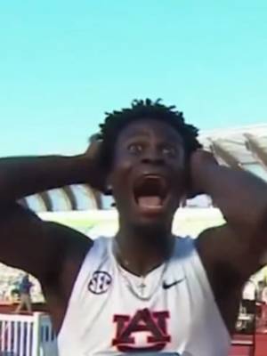 Ja’Kobe Tharp broke not ONLY a NCAA record but a WORLD record too 🤯 🎥 ESPN #NCAATF #jakobetharp #nationalchampionship #worldrecord #ncaarecord #auburn
