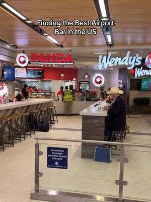 A Panda Express BAR?! DFW Terminal E 🍻 #dallas #dallasbars #airportlife #pandaexpress #dallasfood 