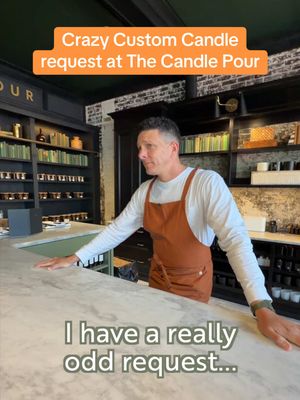 If you come to The Candle Pour asking for this, the answer will be no 🕯️🤣 (1/4)