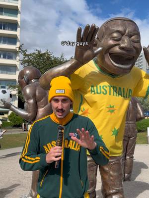 the aussie support is growing