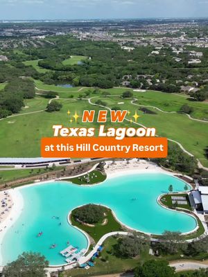 New Blue Lagoon at this Texas Resort 🌊☀️ @Hyatt Hill Country Resort in San Antonio debuted their massive new 2.2 acre lagoon, The Big Spring, earlier this year featuring crystal clear blue water, white sand beaches , kayaking & paddle boarding, premium cabanas, and Aunt Di’s waterfront bar + grill for food & cocktails! It’s truly the perfect family-friendly summer getaway ✨ Other resort amenities include: ⛳ TopTracer Golf Bays 🌊 Lazy River 🎢 Water Slides 🚲 Bike Rentals 🔥 S’mores by the Fire Also, every weekend Hyatt Hill Country has a full itinerary of events from goat yoga 🐐🧘‍♀️ to water balloon fights 💦 and movie nights 🎬 You’re going to love your stay here! #texashillcountry #texastravel #texassummer #visittexas #sanantoniotx 