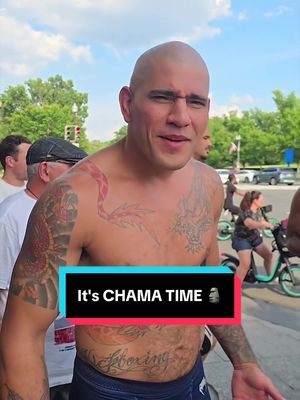 It's CHAMA TIME 🗿 Alex Pereira has officially shaved his head for his fight with Ciryl Gane 🇧🇷 📹: Livia Andrade   #UFCWhiteHouse | Sunday | Stream TNT Sports on HBO Max #UFC #MMA #Boxing 