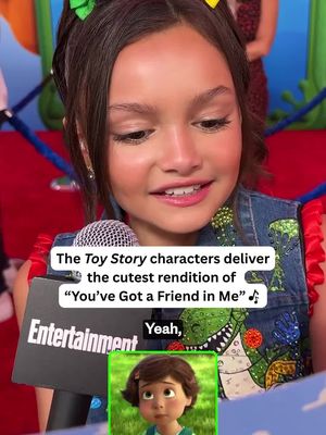 Mr. and Mrs. Potato Head, Forky, and more of your beloved #ToyStory characters gave us their best rendition of “You’ve Got a Friend in Me." #ToyStory5 #pixar