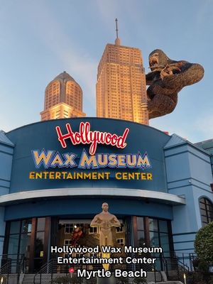 If you’re planning a trip to Myrtle Beach, the @hollywoodwaxmyrtlebeach at Broadway at the Beach is seriously a MUST 🎟️✨ @Hollywoodwaxmuseum #ad We had no idea the All Access Pass gets you into THREE different attractions:  ✨ Hollywood Wax Museum 🪞 Hannah’s Maze of Mirrors 🧟 Outbreak: Dread the Undead From taking celebrity photos to getting lost in mirror mazes to running from zombies, this ended up being one of the most fun stops of our trip 🤪 TAG who you want to check this out with next time you’re in Myrtle Beach! 🏖 #BroadwayAtTheBeach #VisitMyrtleBeach #MyrtleBeachAttractions #HollywoodWaxMuseum